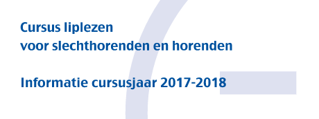 Praktische informatie lipleescursussen september 2017